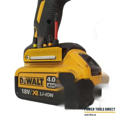 AMMO DeWalt Mountable Bit Holder – Yellow