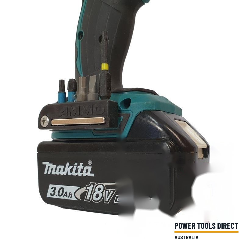 AMMO Makita Mountable Bit Holder – Black