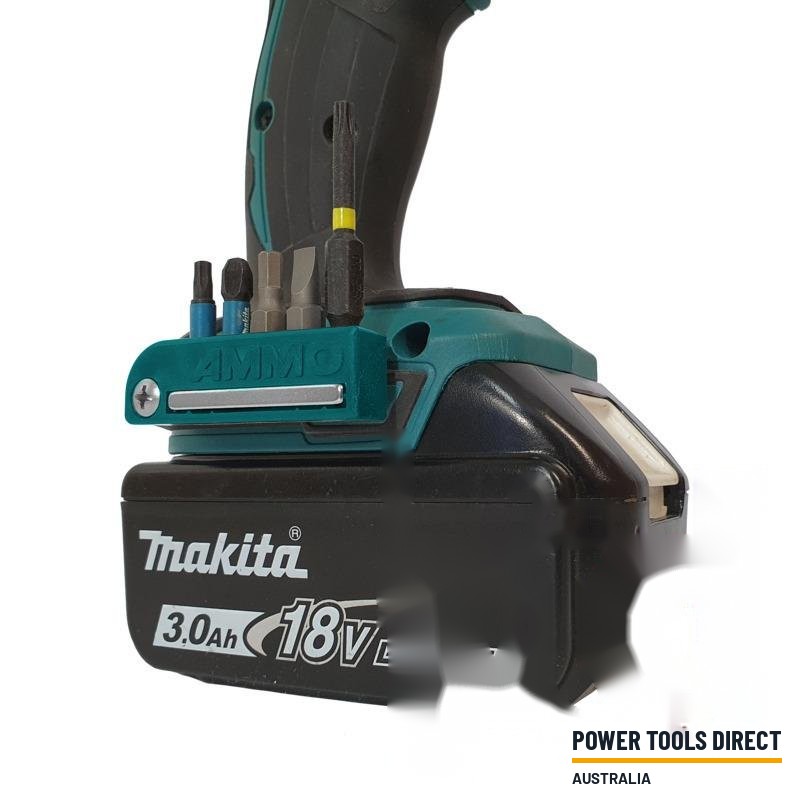AMMO Makita Mountable Bit Holder – Blue