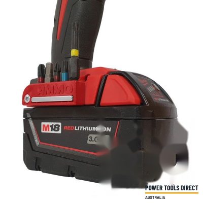 AMMO Milwaukee Mountable Bit Holder – Red