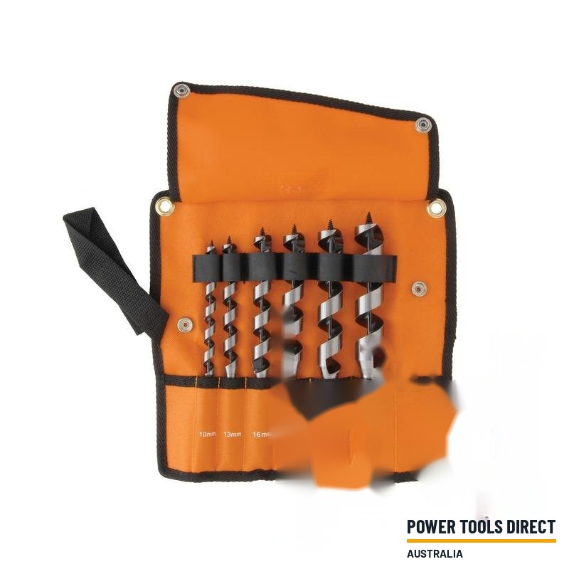 Bahco 9526S6 6pc Combination Wood Auger Bit Set 10-25mm 9526