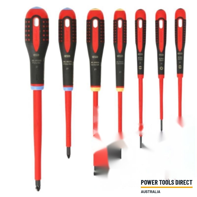 Bahco BE-9888S 7pc Ergo VDE Insulated Screwdriver Set BAH9888S
