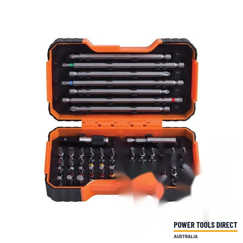 Bahco XMS21SBIT54 59/S54BC Colour Coded Bit Set, 54pc