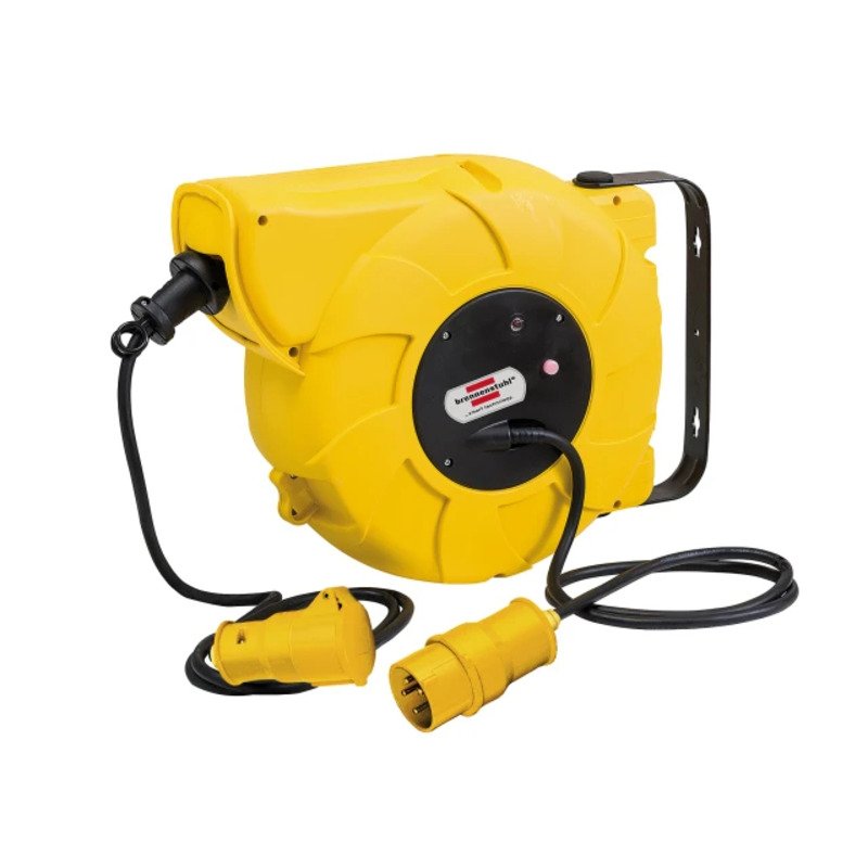 Brennenstuhl 1241003110 Auto Cable Reel 16A 1 Socket 16+2m 110v
