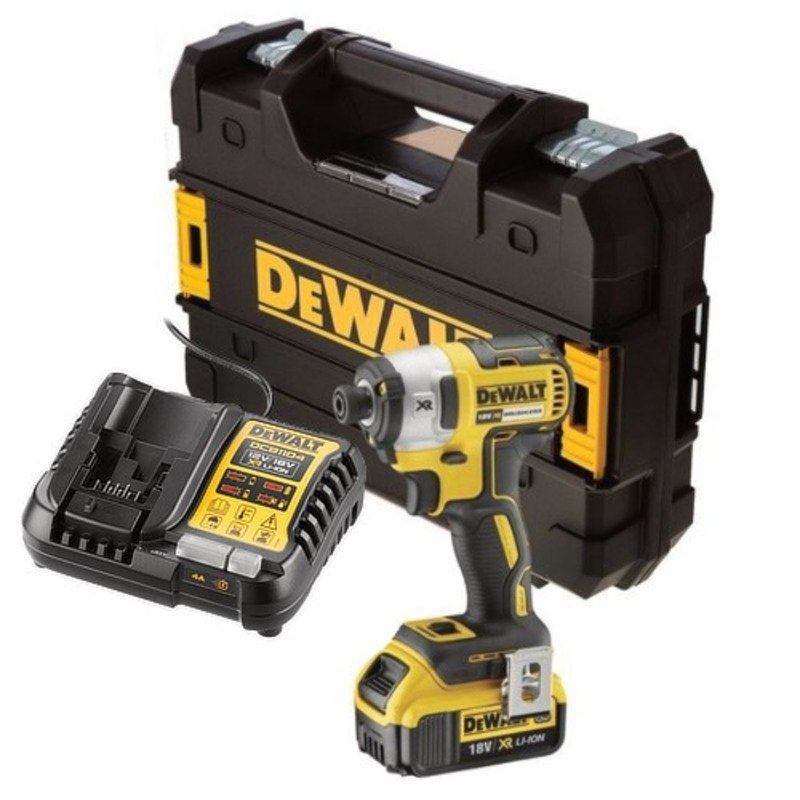 DeWalt DCF887M1-GB 18v 1×4.0Ah Li-ion Brushless G2 3 Speed Impact Driver
