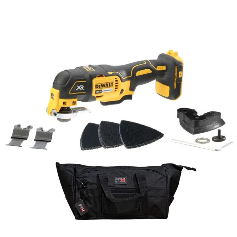 DeWalt DCS355N 18V XR Brushless Multi-Tool with Accessory Set In PTM Bag