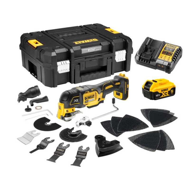 Dewalt DCS356P1 18v XR Brushless 3 Speed Oscillating Tool Kit