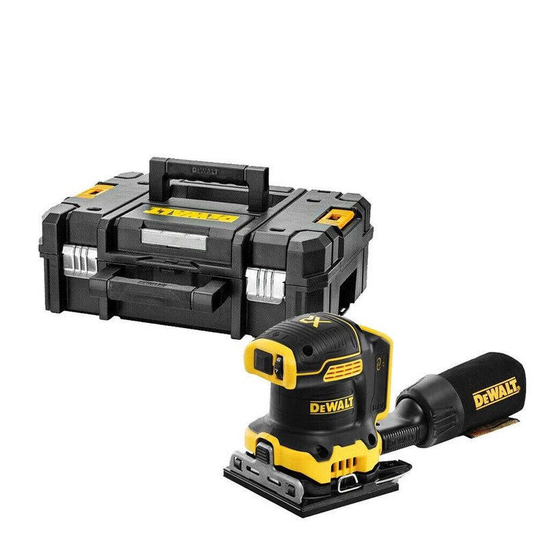 DeWalt DCW200NT 18V XR Brushless 1/4″ Sheet Orbital Sander Naked in Case