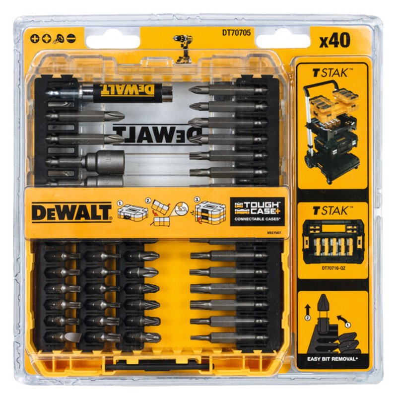 Dewalt DT70705 40pc Screwdriving Set
