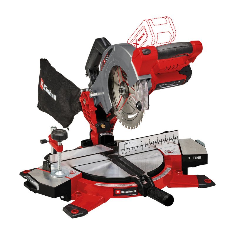 Einhell 4300890 TE-MS 18/210 18v 210mm Compound Mitre Saw Naked