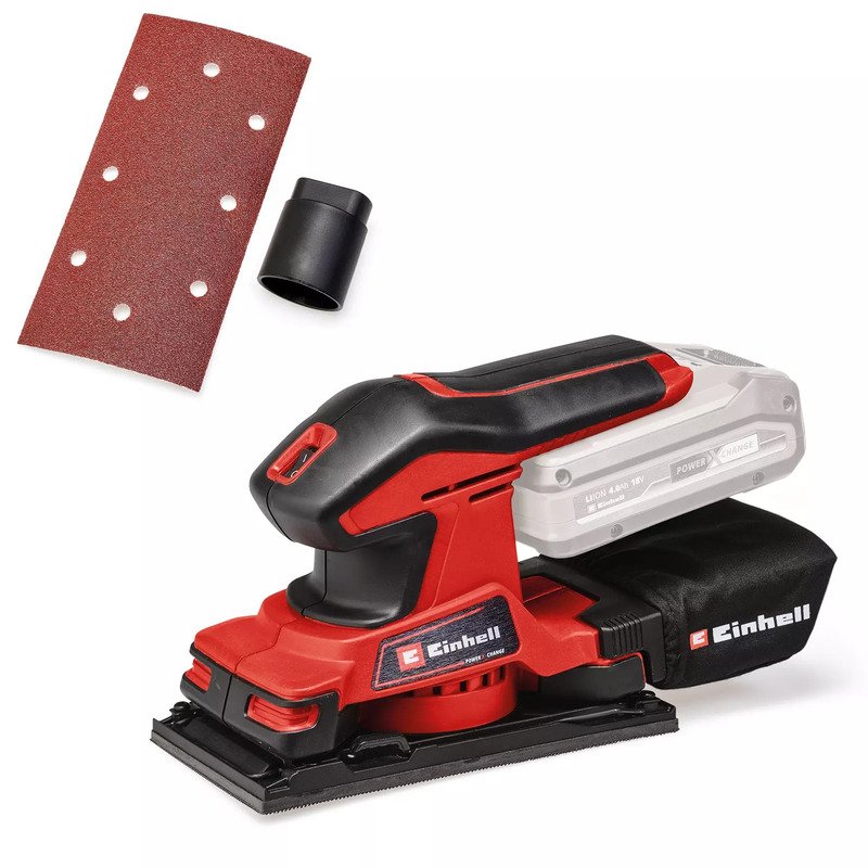 Einhell 4460725 TC-OS 18/187 Li Solo Cordless Orbital Sander Naked
