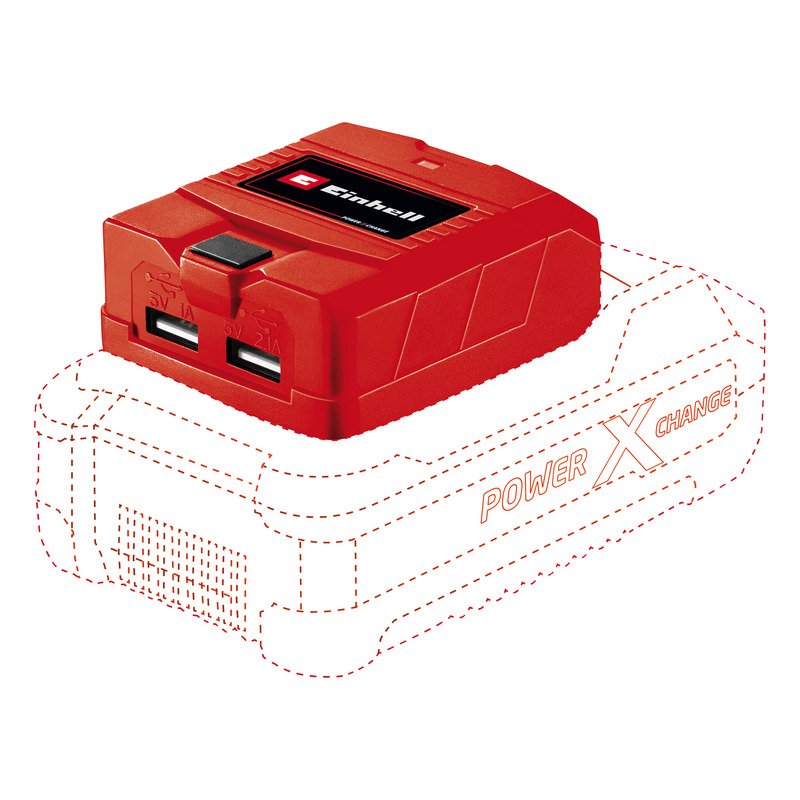 Einhell 4514120 TC-CP 18 Li USB Bank Charger