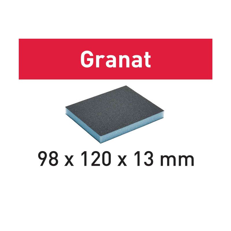Festool 201113 Abrasive Sponge 98x120x13 120 GR/6 – Pack of 6