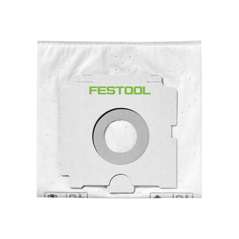 Festool 496186 Selfclean Filter Bag SC FIS-CT 36/5 for CT 36 Extractors – Pack of 5