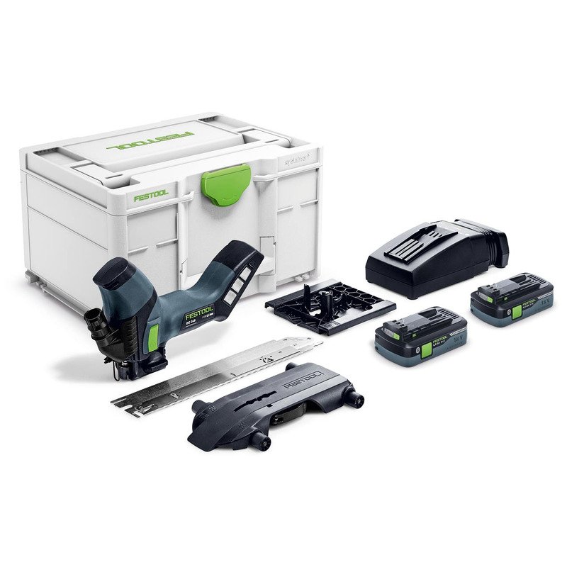 Festool 576570 18V 2x4Ah ISC240HPC4.0EBI-Plus Insulating Material Saw Kit