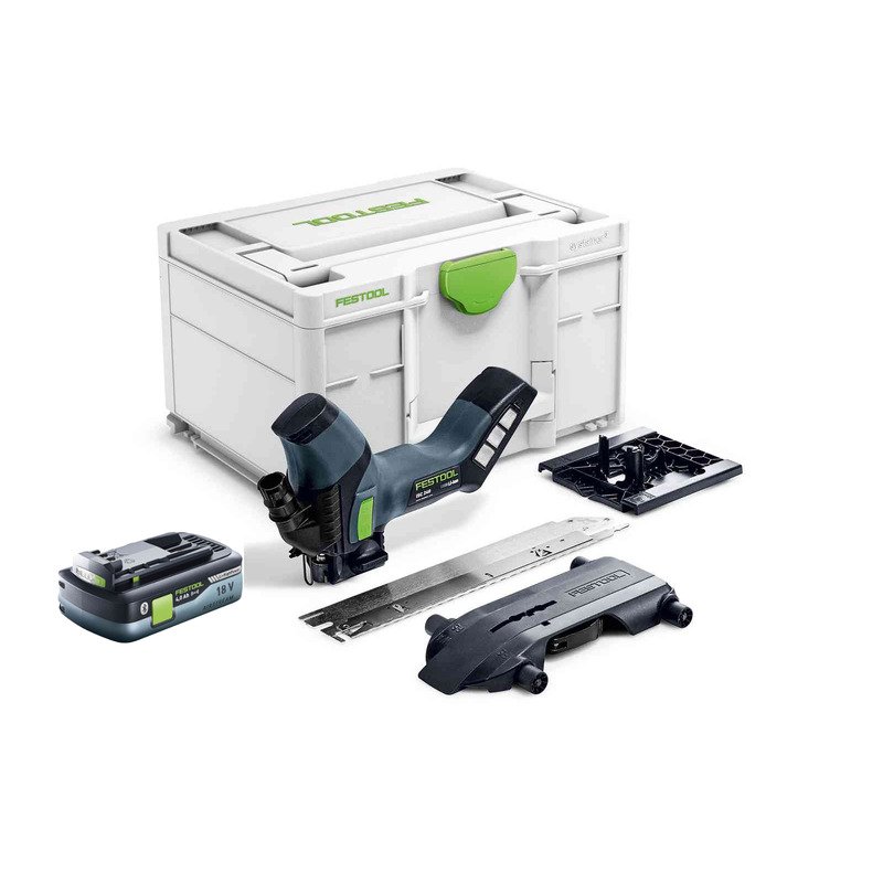 Festool 577570 Cordless Insulating-Material Saw ISC 240 EB-Basic Naked In Systainer – 1 x 4ah Battery
