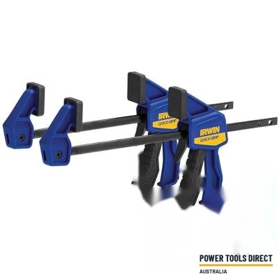 Irwin T530062EL7 4″ / 100mm Quick Grip Micro Clamps – Twin Pack