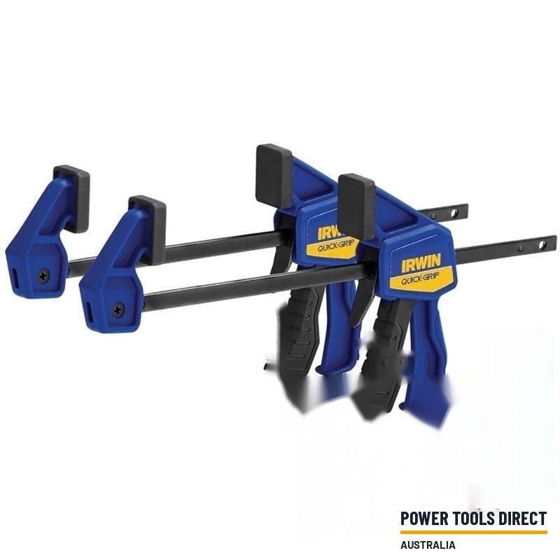 Irwin T530062EL7 4″ / 100mm Quick Grip Micro Clamps – Twin Pack
