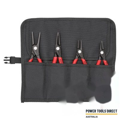 Knipex 001957 4pc Percision Circlip Plier Set in Tool Roll