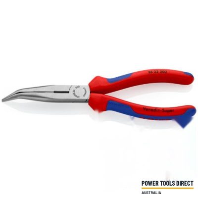 Knipex 2622200 200mm Snipe Nose Side Cutting Pliers (Stork Beak)