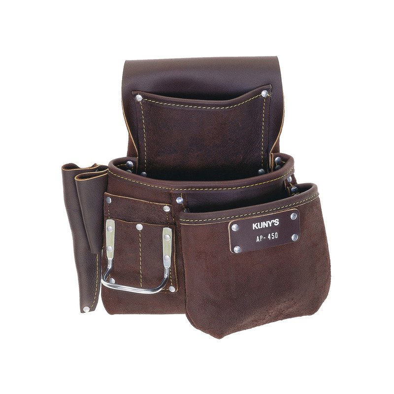 Kunys AP-450 Leather Journeyman Half Apron