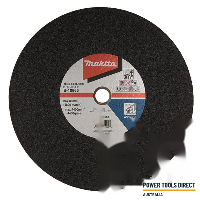 Makita B-10665-5 355mm Metal Cutting Discs – Pack of 5