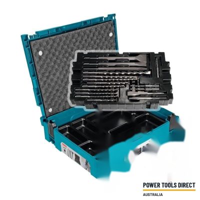 MAKITA B-52059 SDS+ PLUS CHISEL & BIT SET 17 PCS IN MAKPAC CASE