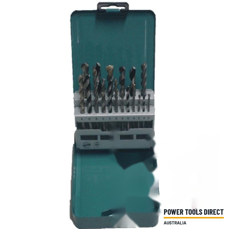 Makita D-47173 18pc Mixed Drill Bit Set in Metal Tin