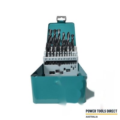 Makita D-54097 25 Piece HSS-R Metal Drill Bit Set