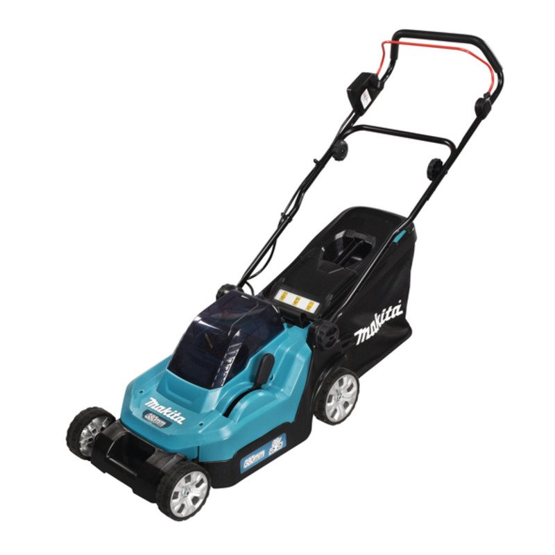 Makita DLM382CT2 Twin 18v 38cm Lawnmower with 2 x 5ah Batteries