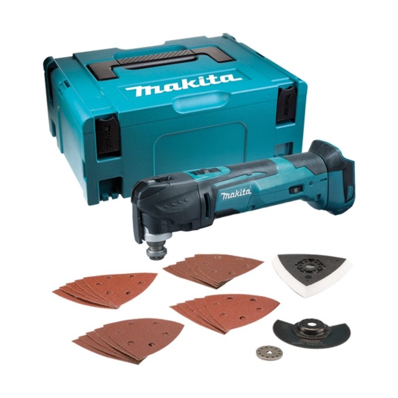 Makita DTM51ZJX7 18V LXT Keyless Blade Change Multi-Tool with Case and Accessories (Body Only)