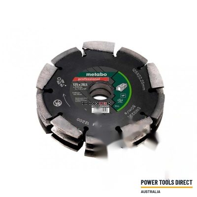 Metabo Dia-CD3 125mm 3R Professional UP Universal Wall Chaser Blade for MFE40