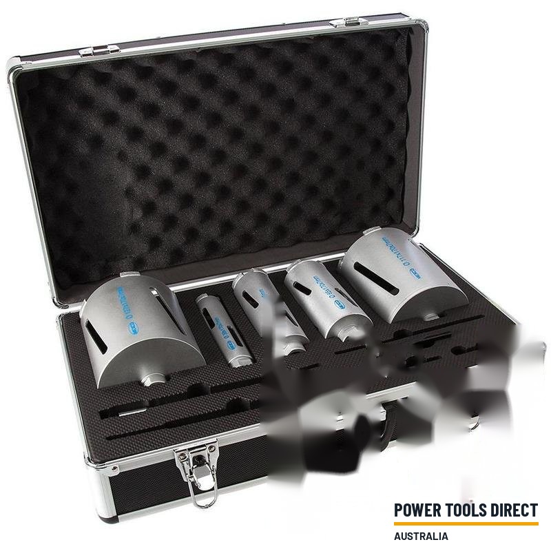 Mexco DCX90 11 Piece Dry Diamond Core Drill Kit