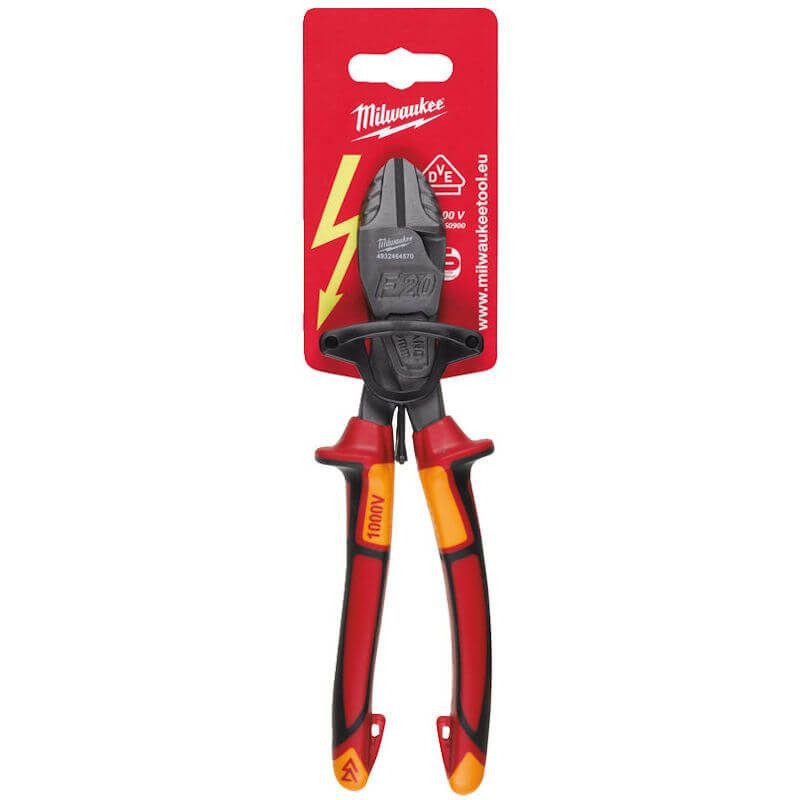 Milwaukee 200mm VDE Heavy Duty Diagonal Cutter