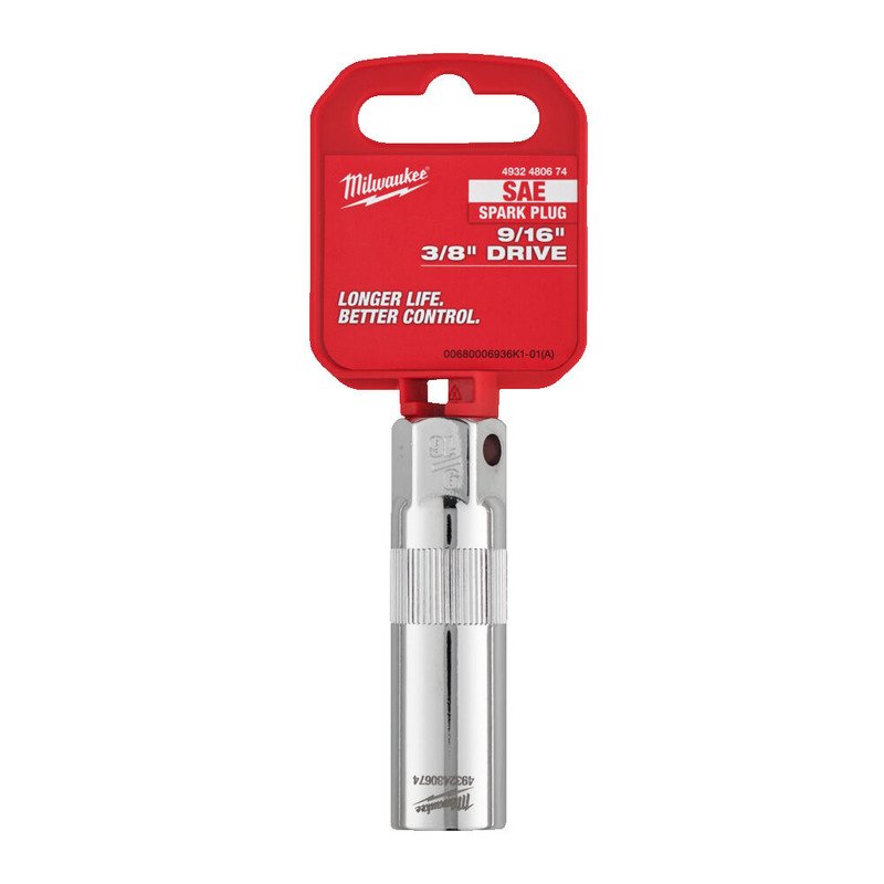 Milwaukee 3/8″ Drive Spark Plug Socket – Select Variant