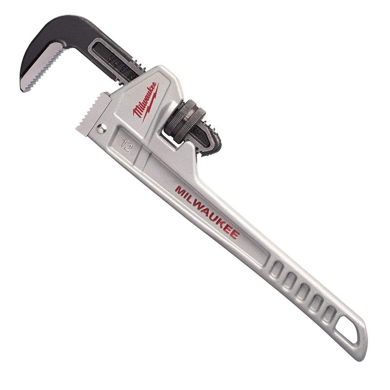 Milwaukee 48227212 12″ Aluminium Pipe Wrench