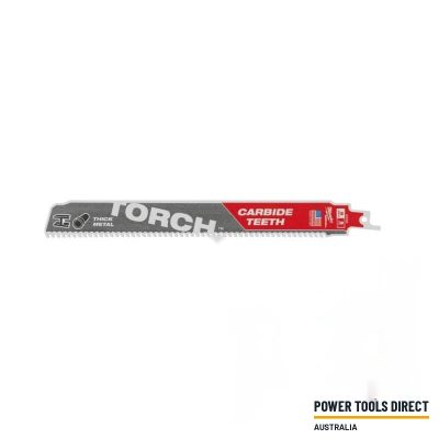Milwaukee 48475202 Sawzall Metal Recip Blade TCT Torch 230mm x 8 TPI