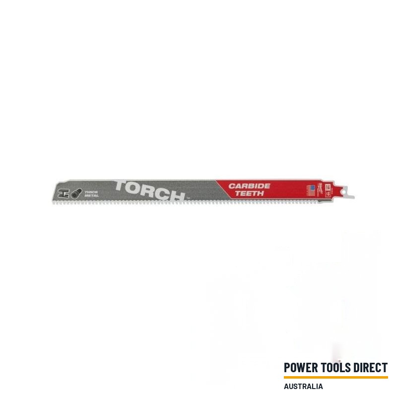 Milwaukee 48475253 Metal Sawzall Blade 300 x 10 TPI – Heavy Duty Torch Carbide Teeth