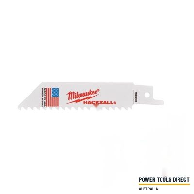 Milwaukee 48475460 Hackzall Blades 100mm x 6TPI – Pack of 5