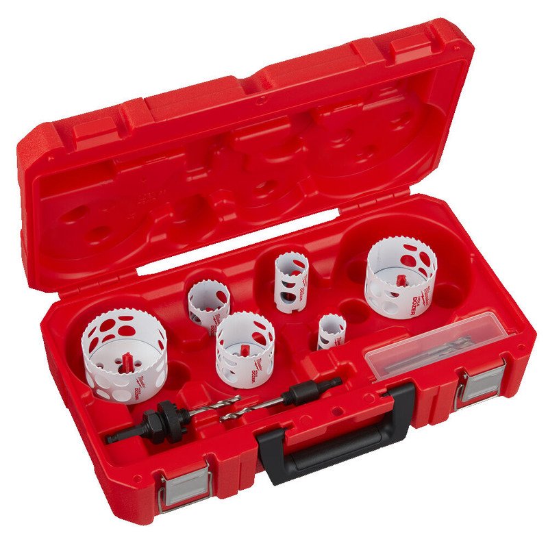 Milwaukee 49224201 10pc Holedozer Bi-Metal Holesaw Set