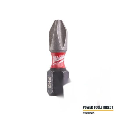 Milwaukee 4932430852 SHOCKWAVE Screwdriver Bit PH2 25mm 2pk