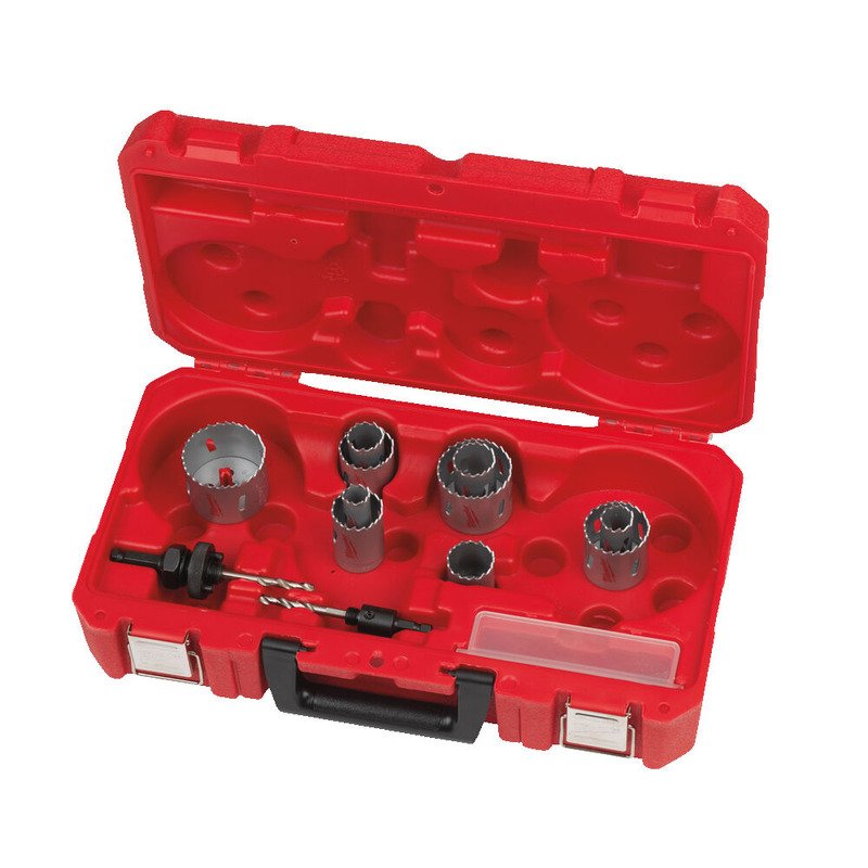 Milwaukee 4932464720 14pc Bi-Metal Contractor Hole Saw Set