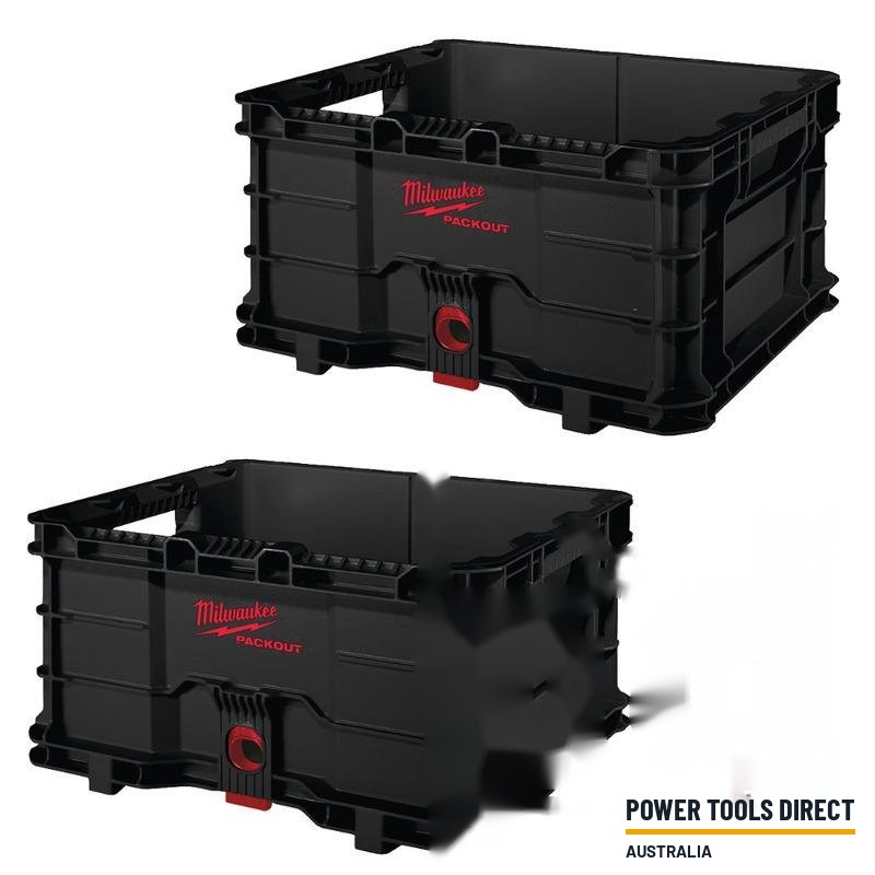 Milwaukee 4932471724 Packout Crate Twin Pack