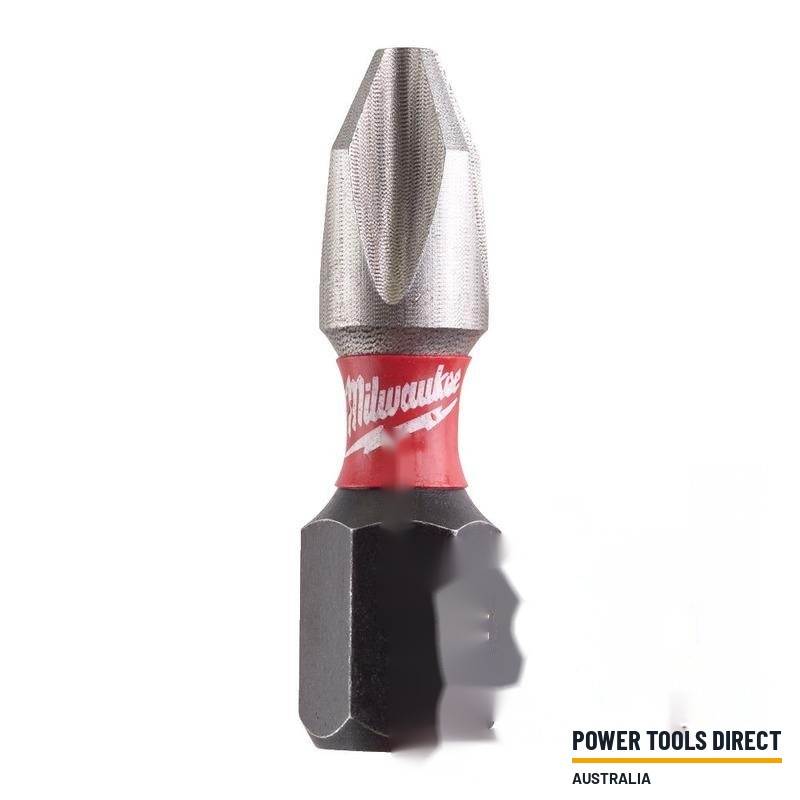 Milwaukee 4932472037 25 Piece 25mm PH2 Impact Bits