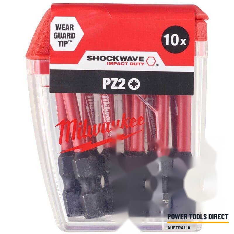 Milwaukee 4932472050 SHOCKWAVE Screwdriver Bit CD PZ2 50mm 10pk