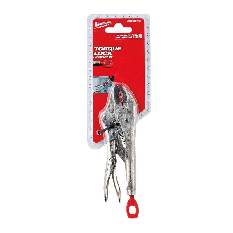 Milwaukee 4932472263 5″ Torque Lock Locking Pliers Long Nose