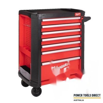 Milwaukee 4932478851 30″ Toolguard 7-Drawer Steel Storage Rolling Cabinet SRC30-1