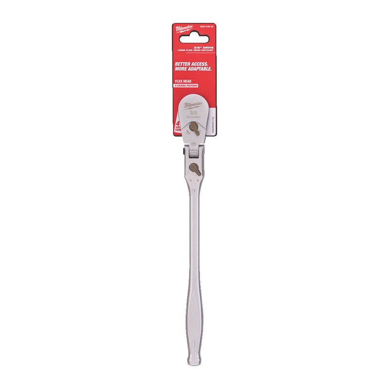 Milwaukee 4932479653 3/8″ Drive Long Flex Head Ratchet