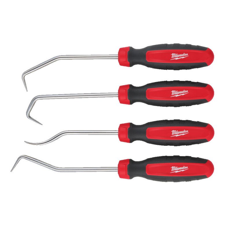 Milwaukee 4932480568 4pc Pick Set