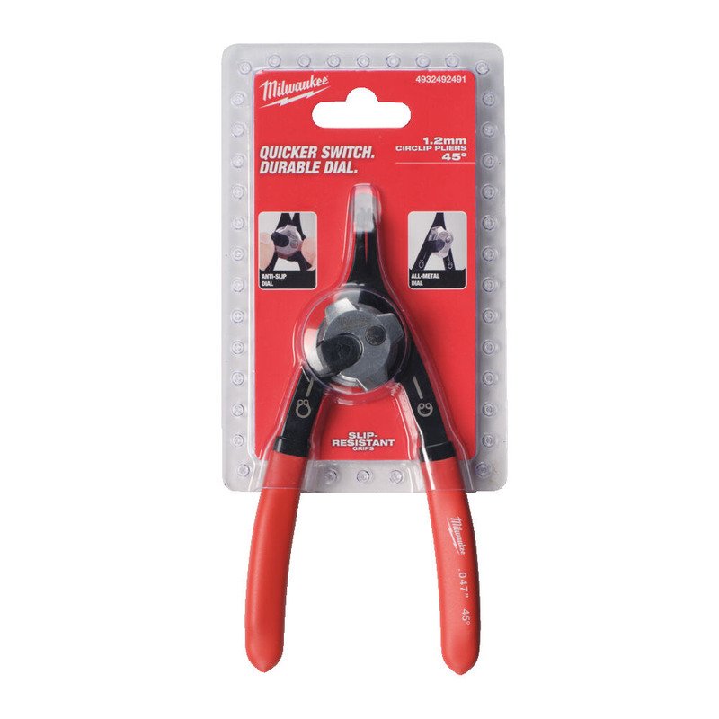 Milwaukee 4932492491 Medium Circlip Plier – 45°